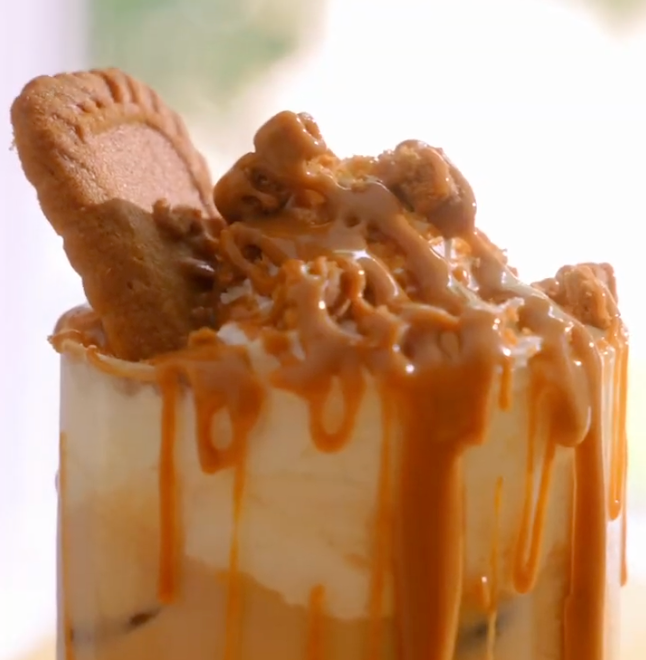 Iced Biscoff Latte