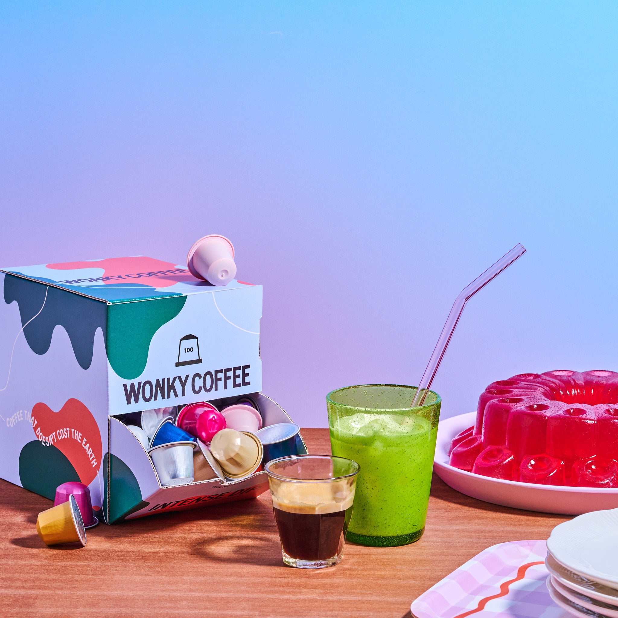 100 Nespresso compatible koffiecups