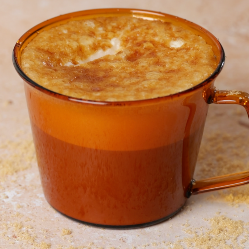 Crème Brûlée latte