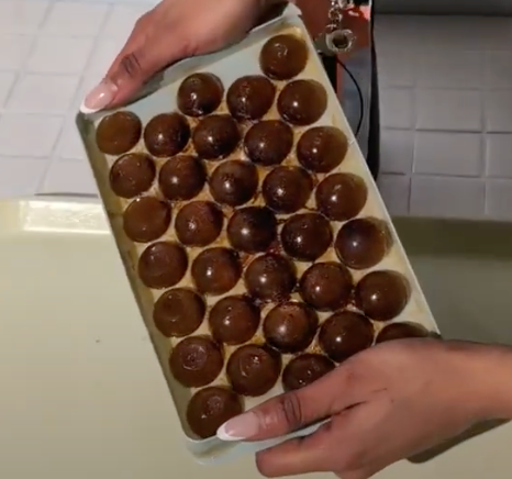 Sustainable coffee Ice balls