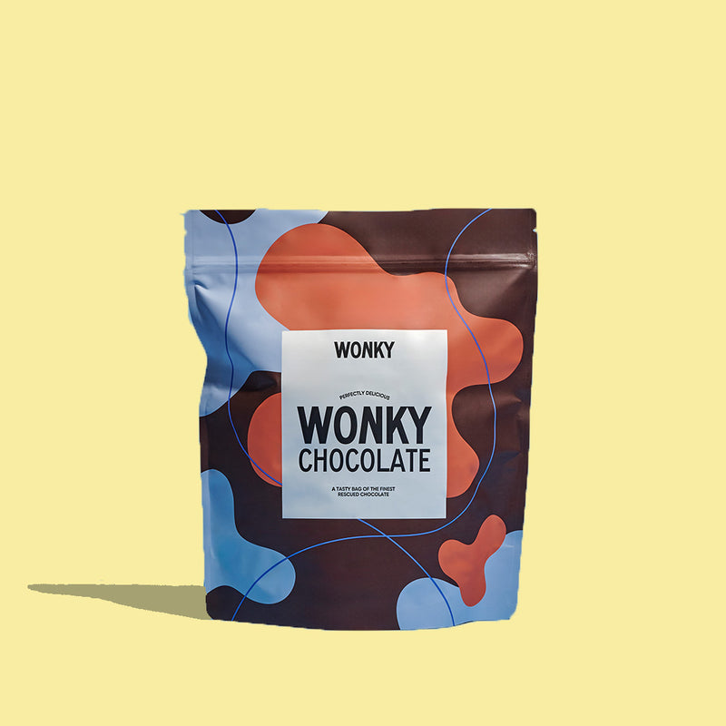 Organic dark chocolate with almonds