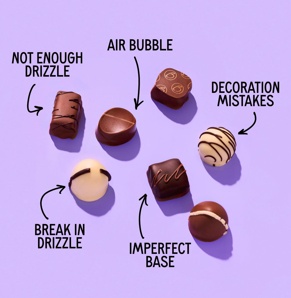 Wonky Belgian Chocolates